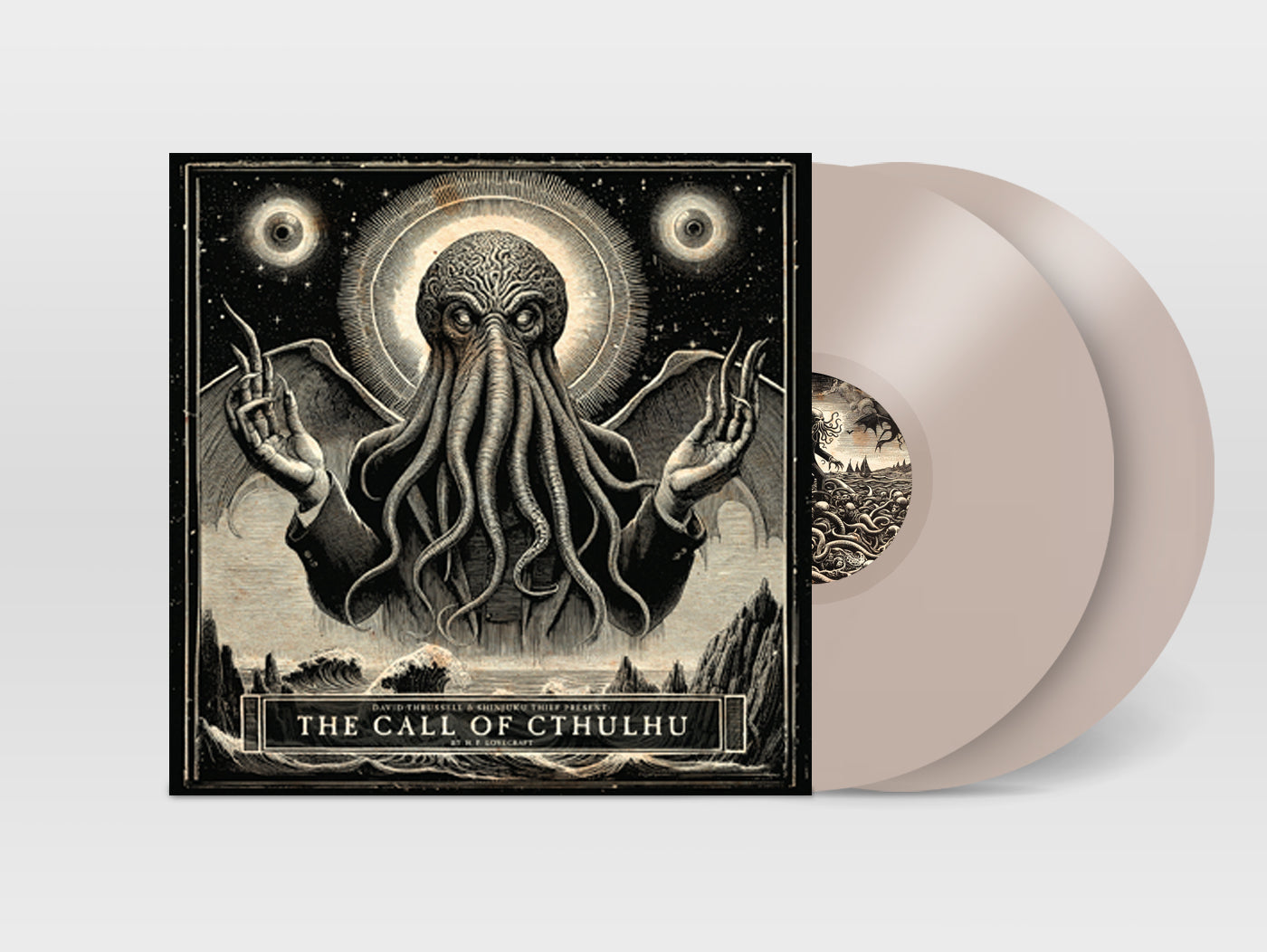 PRE-ORDER: David Thrussel & Shinjuku Thief "The Call Of Cthulhu" 2xLP (Bone White Vinyl)