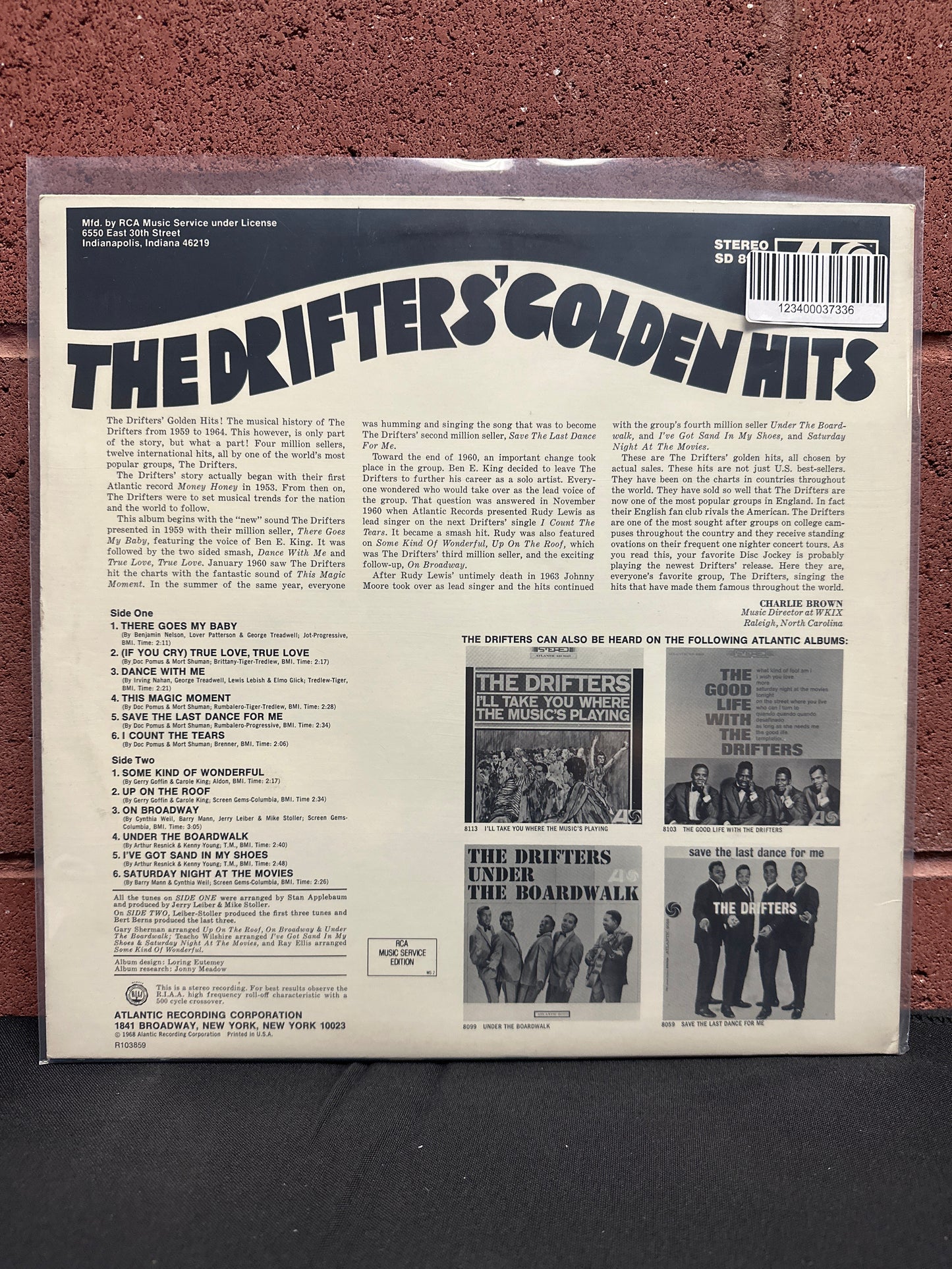 Used Vinyl:  The Drifters ”The Drifters' Golden Hits” LP