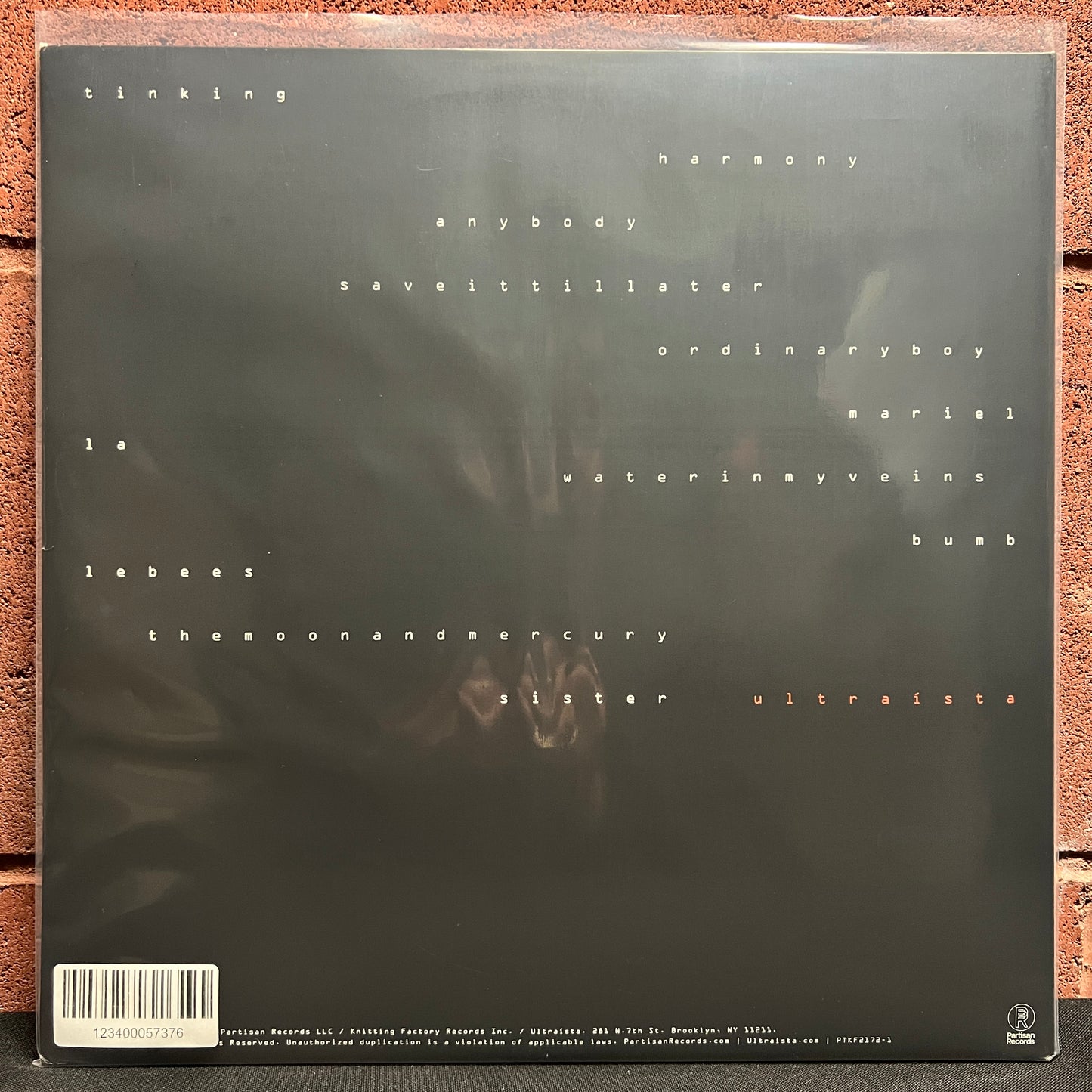 Used Vinyl: Ultraista "Sister" LP (2020 Press)