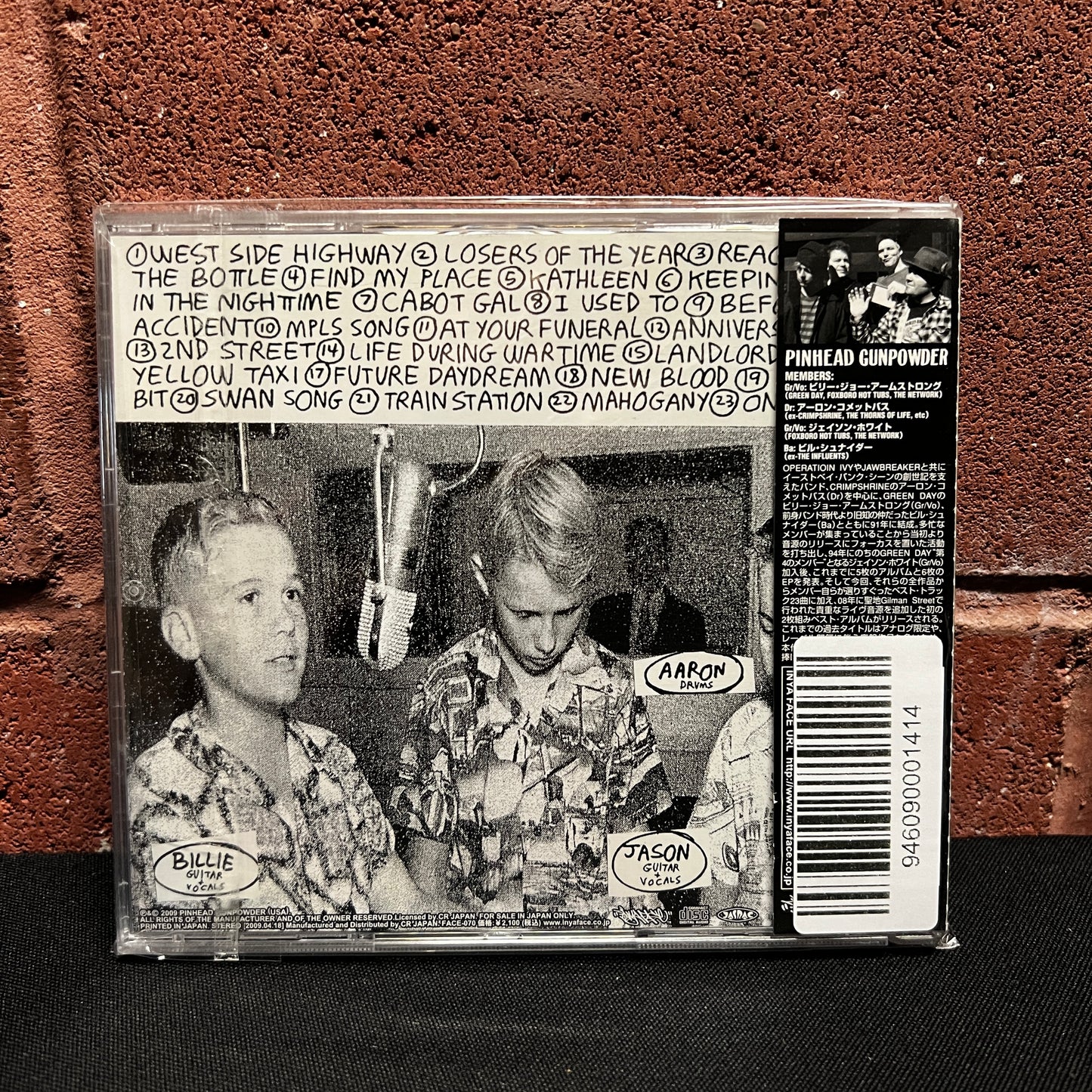 Used CD: Pinhead Gunpowder "Kick Over The Traces" 2xCD (2009 Japanese Press w/ Bonus Disc!)