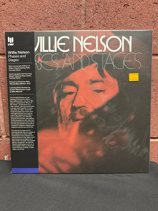 Used Vinyl:  Willie Nelson ”Phases And Stages” LP (Red vinyl)