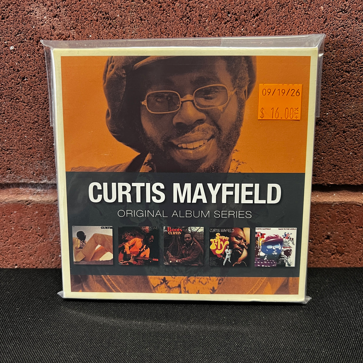 Used CD: Curtis Mayfield "Original Album Series" 5xCD