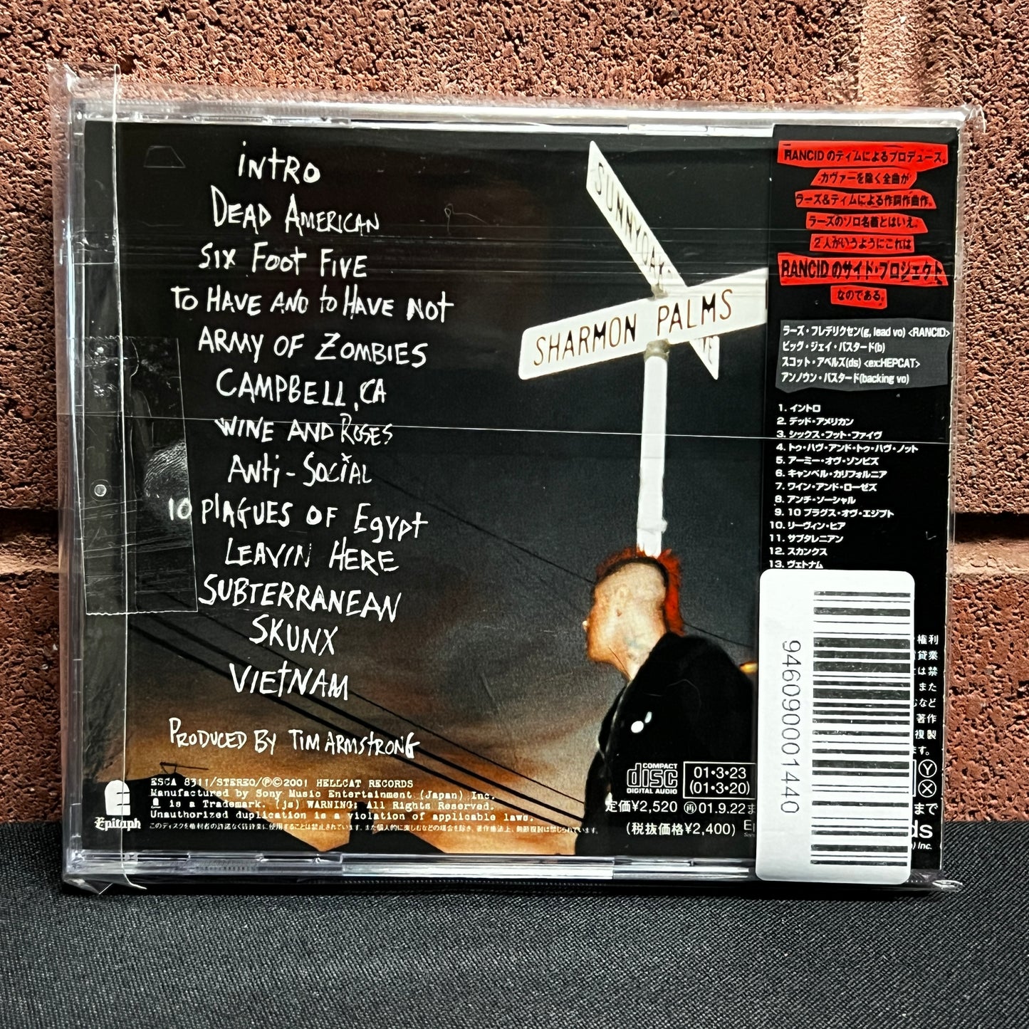 Used CD: Lars Frederiksen And The Bastards "S/T" CD (2001 Japanese Press)