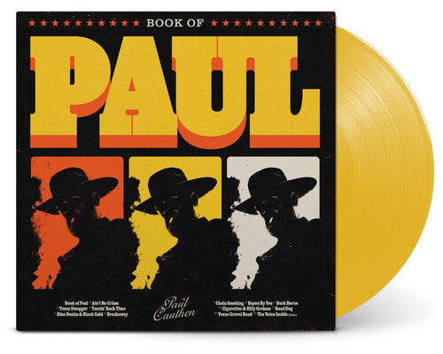 PRE-ORDER: Paul Cauthen "Book Of Paul" LP (Indie Exclusive Yellow Vinyl)