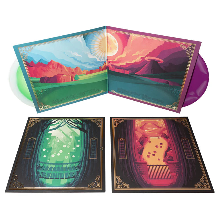 Slovak National Symphony Orchestra "Hero of Time (Music from The Legend of Zelda: Ocarina of Time)" 2xLP (Green & Purple Rupee Vinyl)