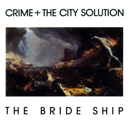 DAMAGED: Crime & The City Solution "The Bride Ship" LP (White Vinyl)
