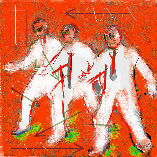 PRE-ORDER: Telex "MAXI" 2xLP (Transparent Red & Blue Vinyl)
