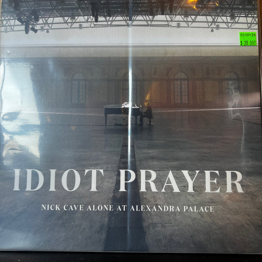 Used Vinyl: Nick Cave "Idiot Prayer (Nick Cave Alone At Alexandra Palace)" 2xLP (2020 Euro Press)