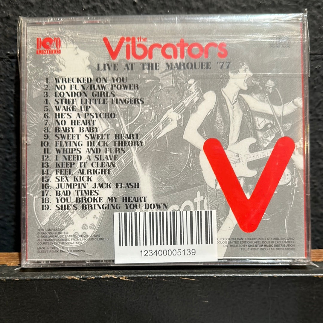 USED CD: The Vibrators "Live At The Marquee '77" CD