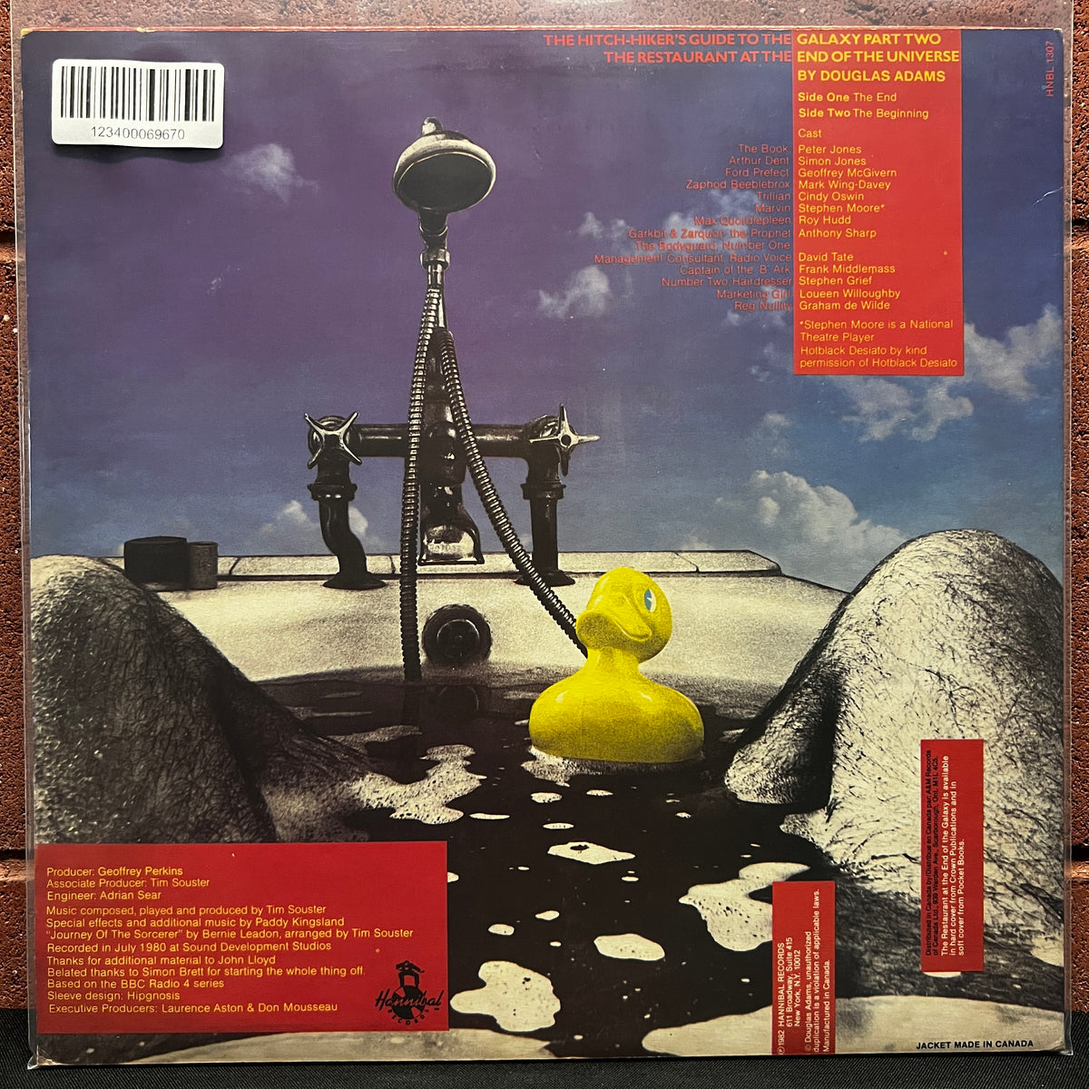 Used Vinyl: Douglas Adams "The Hitch-Hiker's Guide to the Galaxy Part Two - The Restaurant at the End of the Universe" LP (1980 pressing)