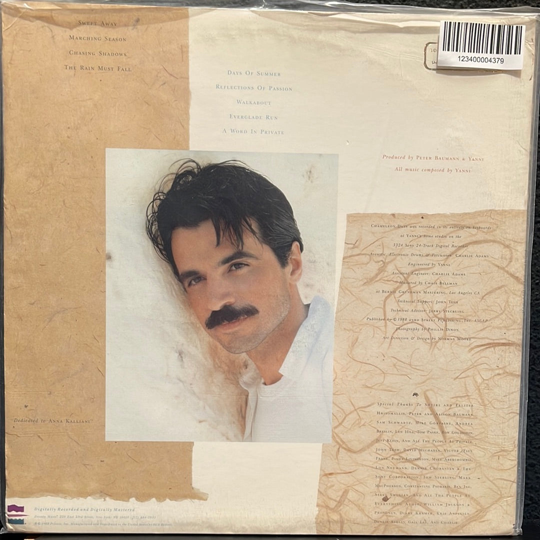 USED VINYL: Yanni “Chameleon Days” LP