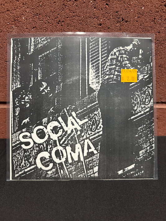 Used Vinyl:  Social Coma ”Social Coma” 7"