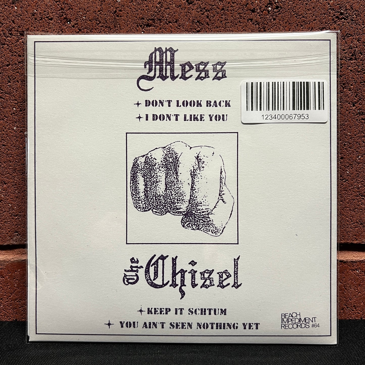 Used Vinyl: Mess / The Chisel "Split" 7"