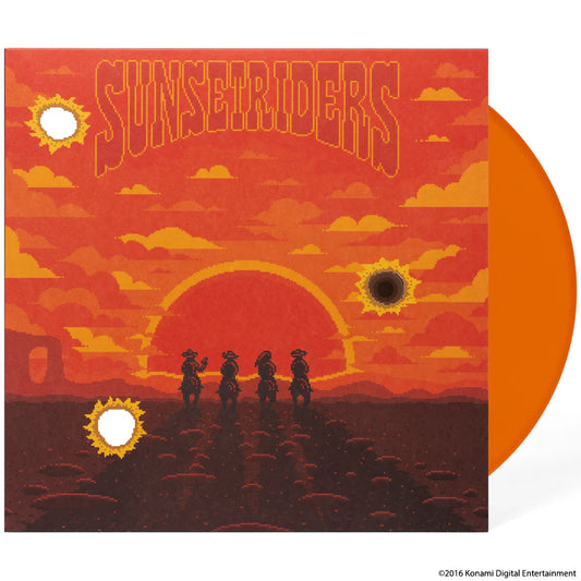 PRE-ORDER: KONAMI KUKEIHA CLUB "Sunset Riders" 10" EP (Orange Crush Vinyl)