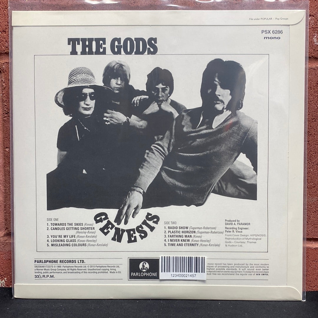 Used Vinyl:  The Gods ”Genesis” LP (Silver with Blue Splatter vinyl)