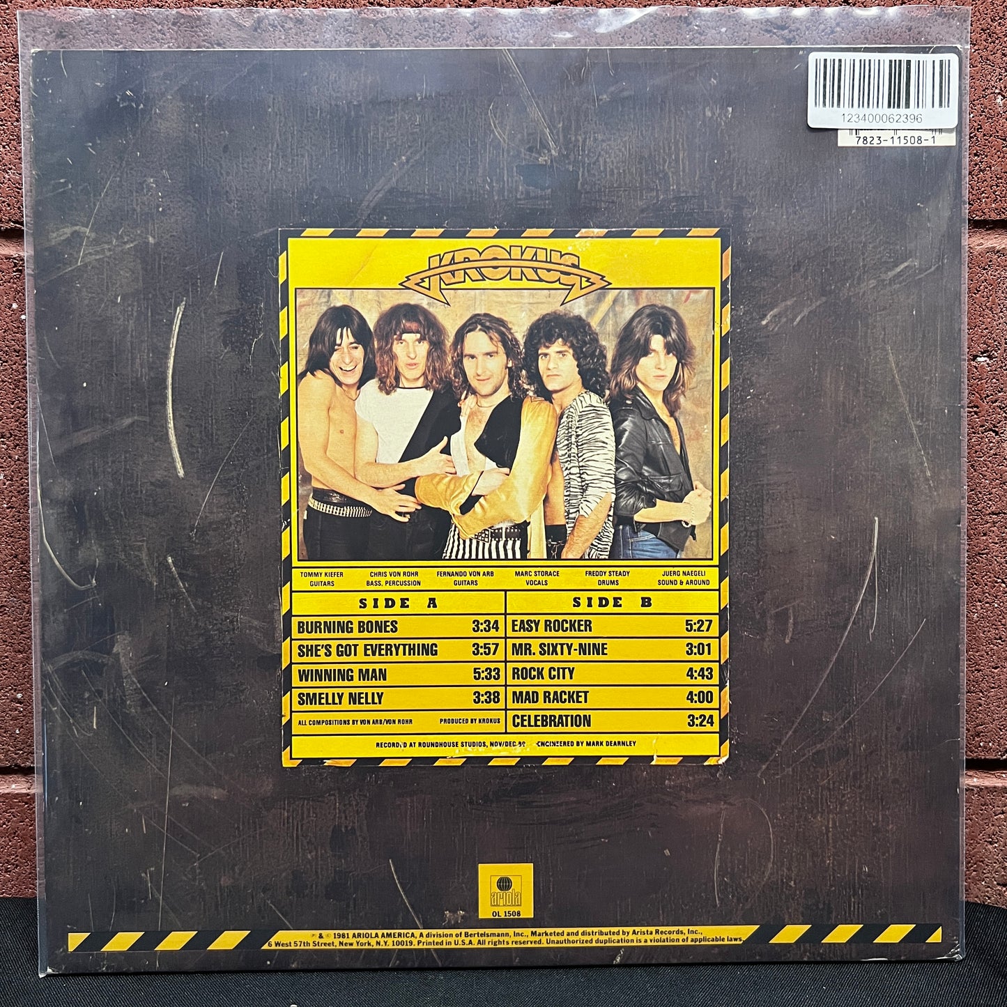 Used Vinyl: Krokus "Hardware" LP