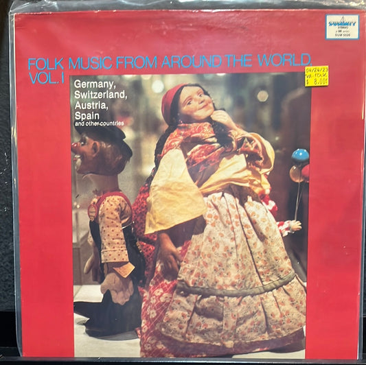 USED VINYL: Various "Folk Music From Around The World Vol. 1" LP