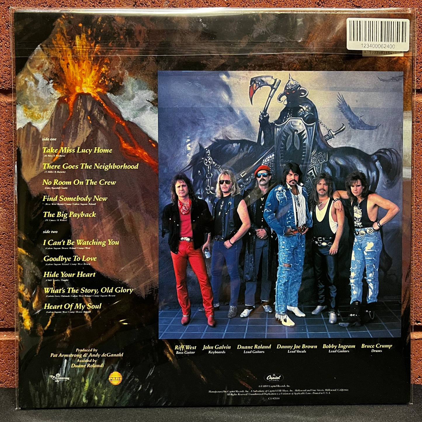 Used Vinyl: Molly Hatchet "Lightning Strikes Twice" LP (1989 US press)