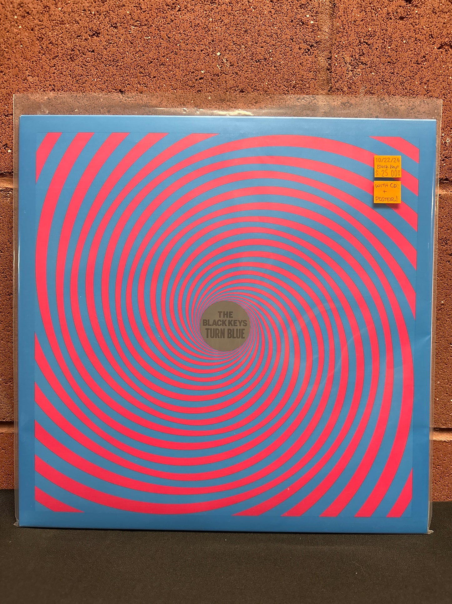 Used Vinyl:  The Black Keys ”Turn Blue” LP + CD