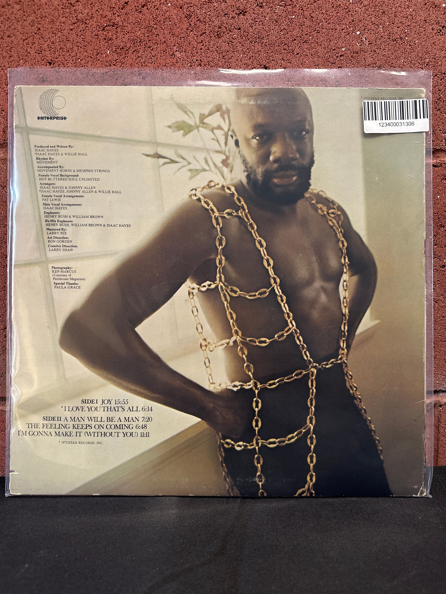 Used Vinyl:  Isaac Hayes ”Joy” LP (Promo)