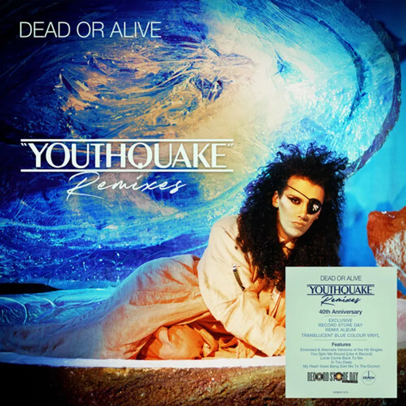 Dead or Alive "Youthquake Remixes" LP (Blue Color Vinyl RSD 2025)