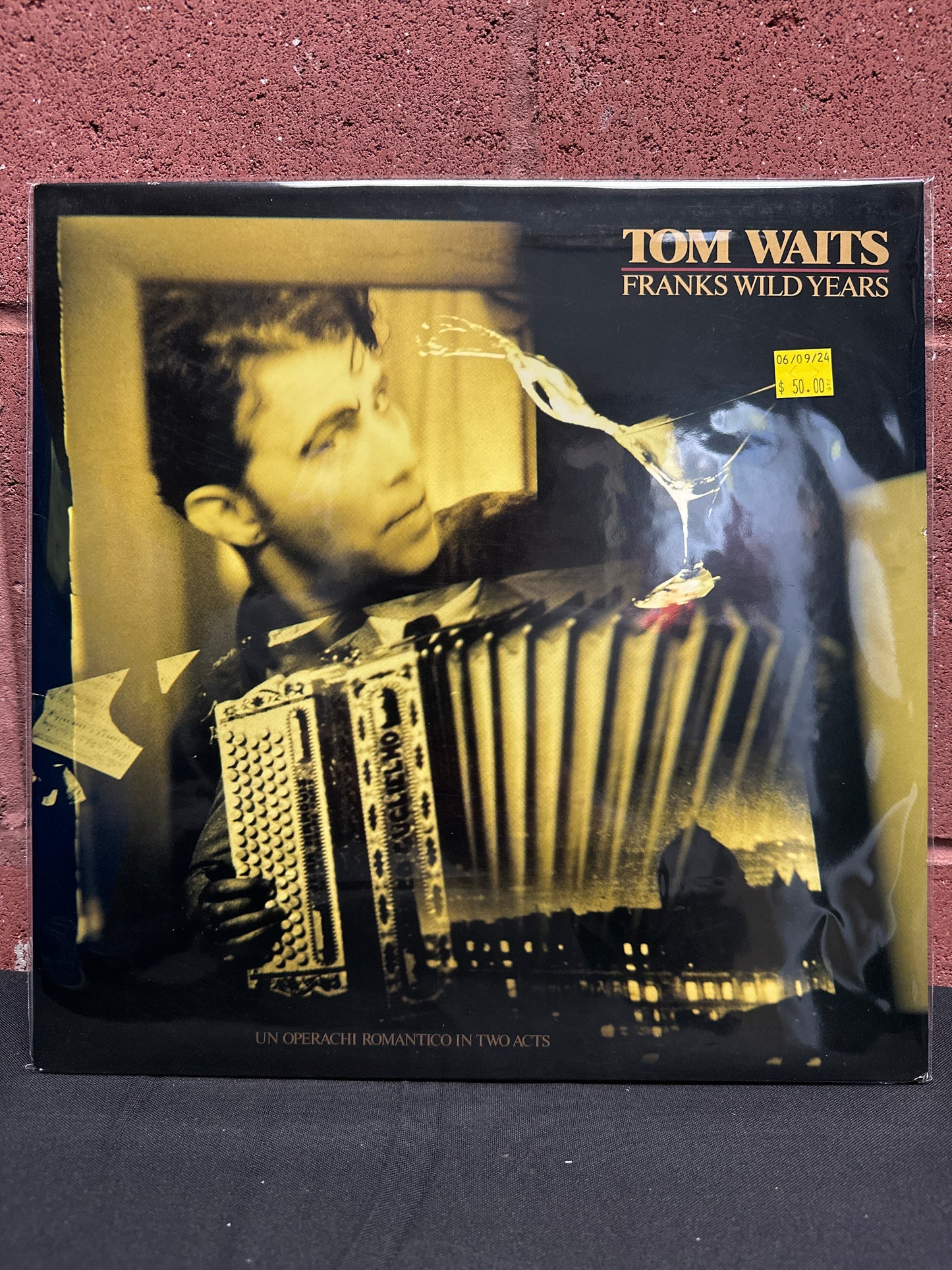 Used Vinyl:  Tom Waits ”Franks Wild Years” LP