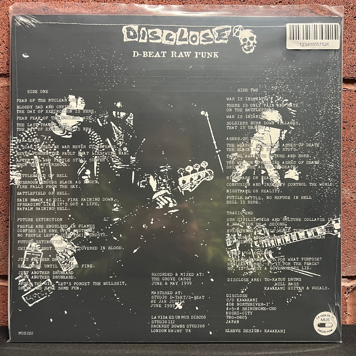 Used Vinyl: Disclose "Nightmare Or Reality" LP (Blue Vinyl)