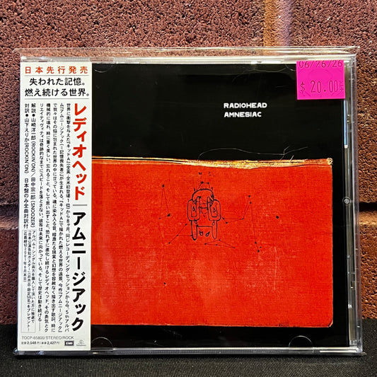 Used CD: Radiohead "Amnesiac" CD (2001 Japanese Press)
