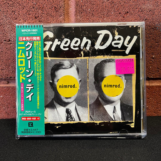 Used CD: Green Day "Nimrod." CD (1997 Japanese Press w/ Bonus Track)