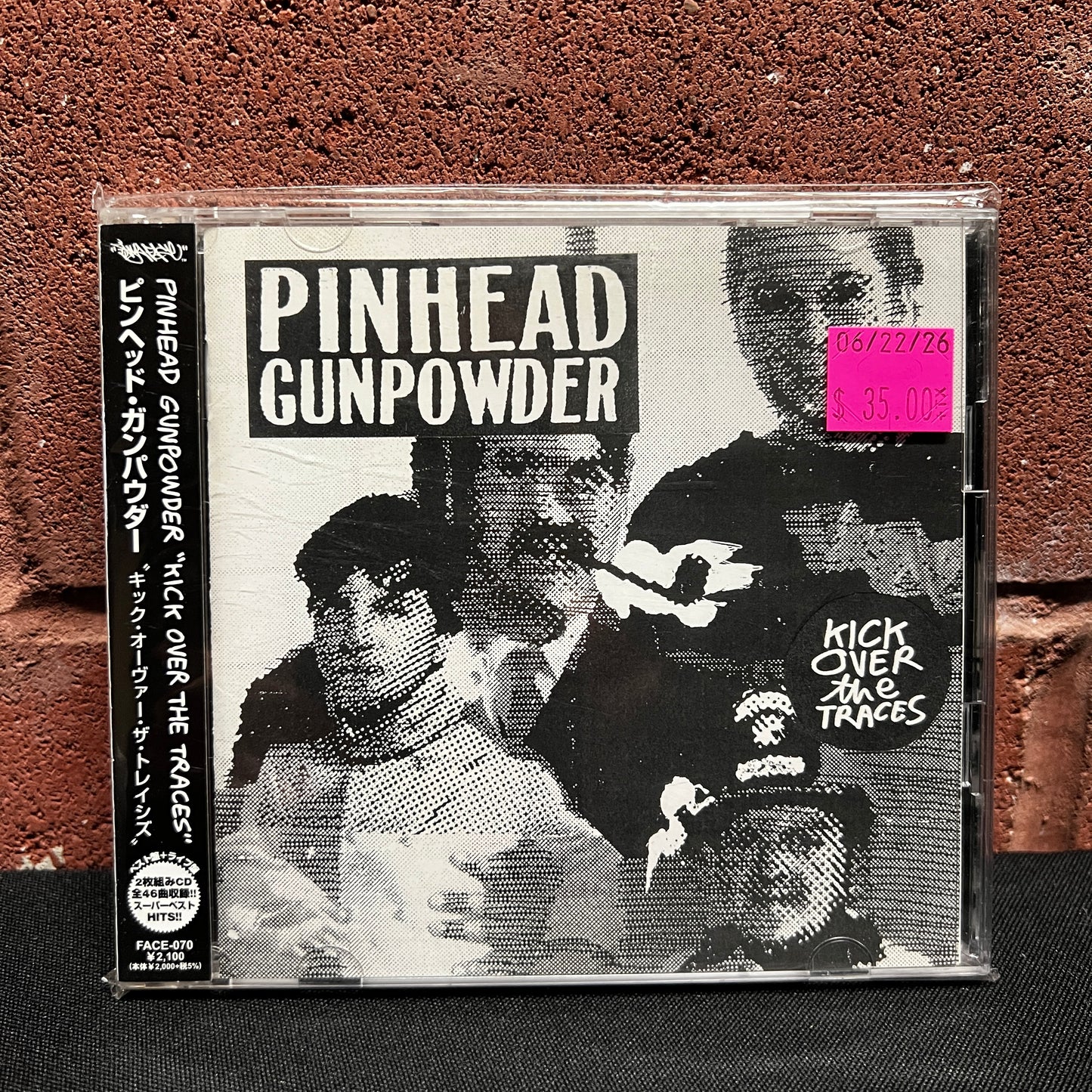 Used CD: Pinhead Gunpowder "Kick Over The Traces" 2xCD (2009 Japanese Press w/ Bonus Disc!)