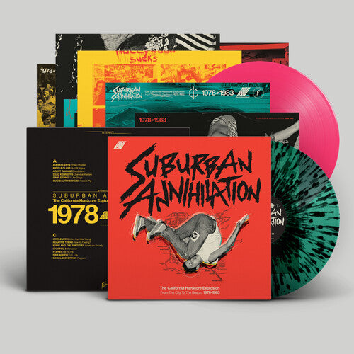 PRE-ORDER: Various Artists "Suburban Annihilation: The California Hardcore Explosion / From The City To The Beach: 1978-1983" 2xLP (Wastoid City Color Vinyl)