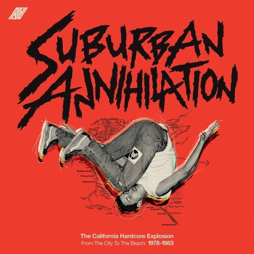 PRE-ORDER: Various Artists "Suburban Annihilation: The California Hardcore Explosion / From The City To The Beach: 1978-1983" 2xLP (Wastoid City Color Vinyl)