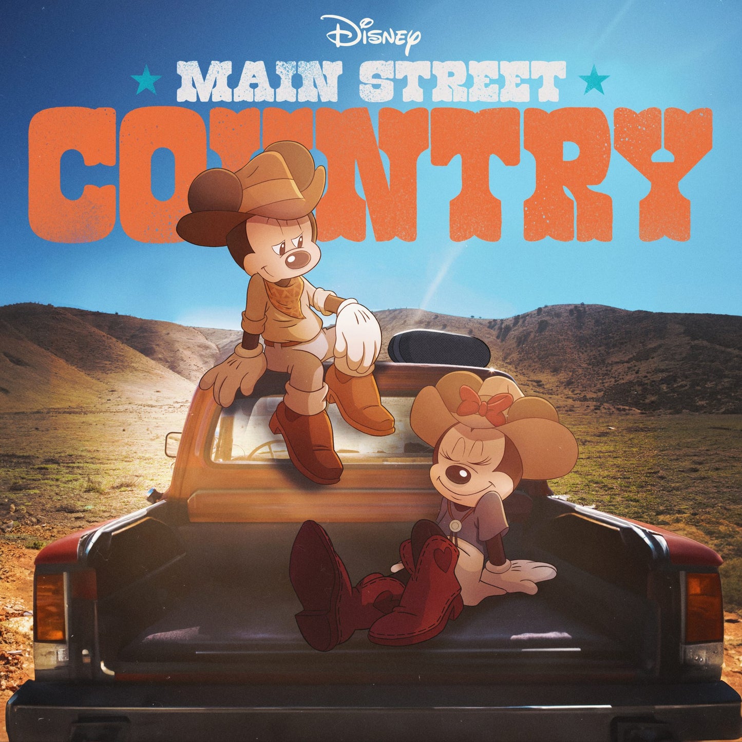 V/A "Main Street Country" LP ("Smokey Amber" Color Vinyl)