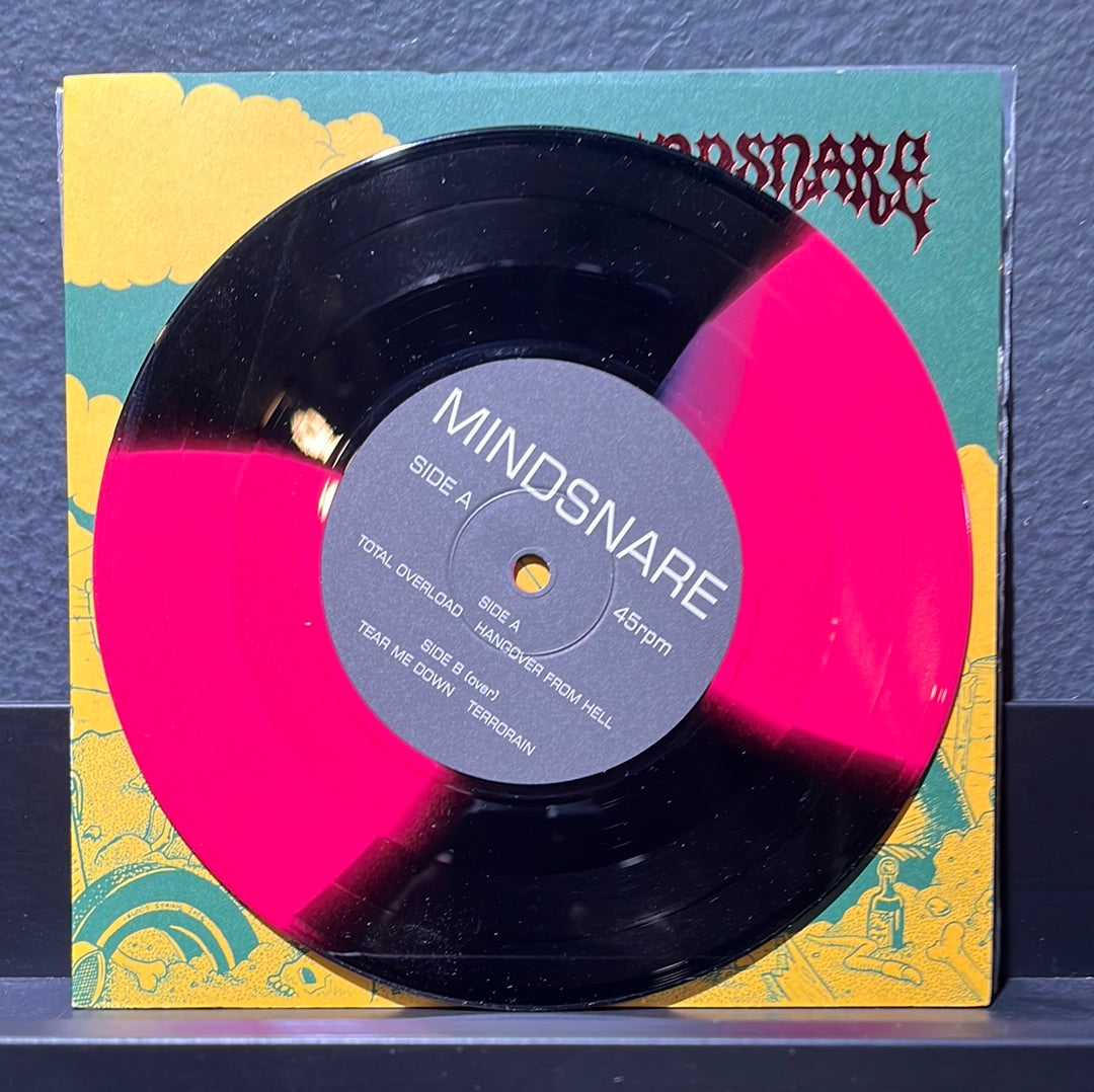 USED VINYL: Mindsnare “Gasman” 7" (Pink & Black Vinyl)