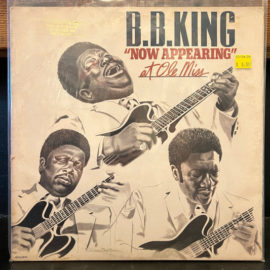 Used Vinyl: B.B. King "Now Appearing At Ole Miss" 2xLP (Promo copy)