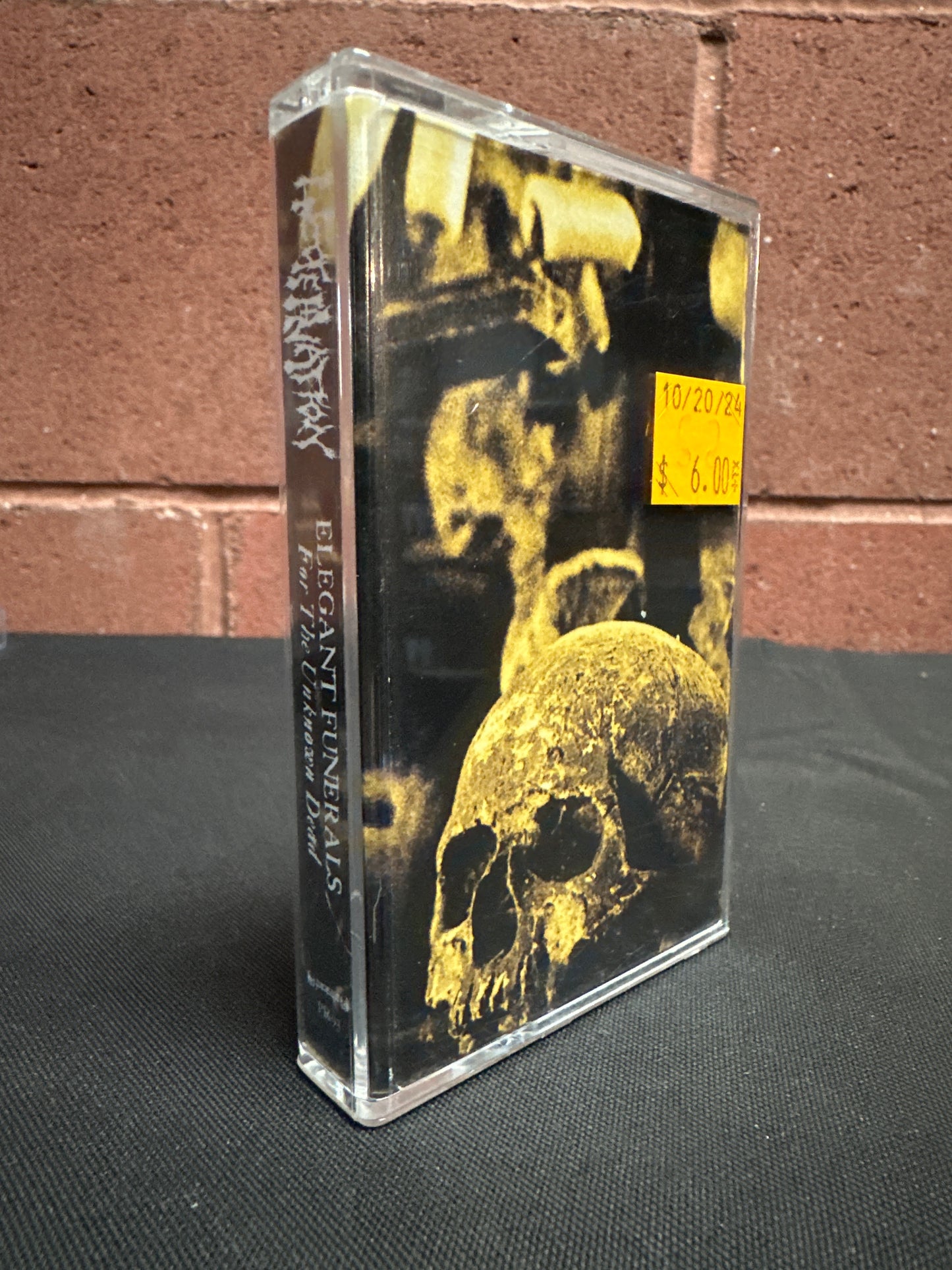 Used Cassette: Encoffination "Elegant Funerals For The Unknown Dead" Tape