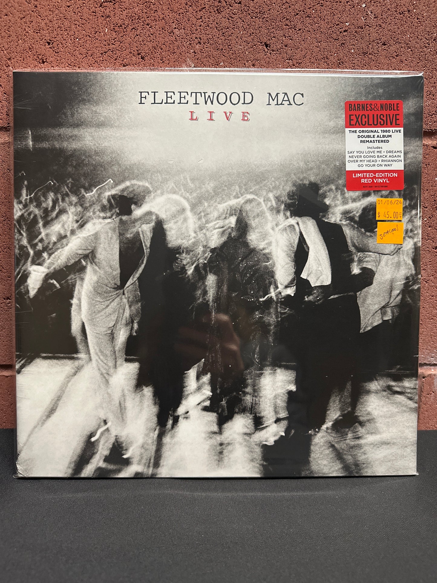 Used Vinyl: Fleetwood Mac "Live" 2xLP (Red vinyl, sealed)