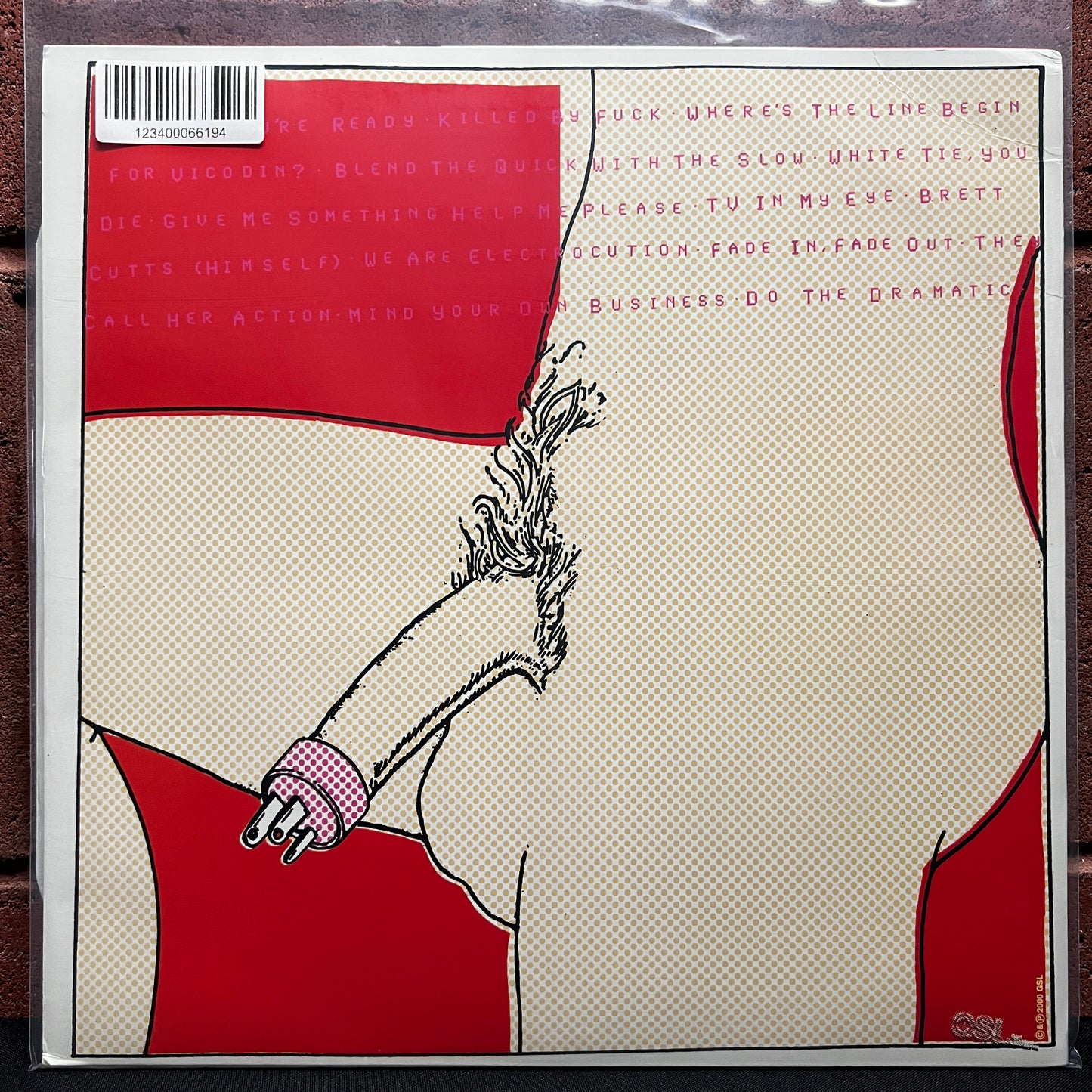 Used Vinyl: Le Shok "We Are Electrocution" LP (2004 Press - Pink Marble Vinyl)