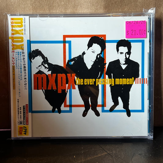 Used CD: MxPx "The Ever Passing Moment" CD (2000 Japanese Press w/ Bonus Tracks)