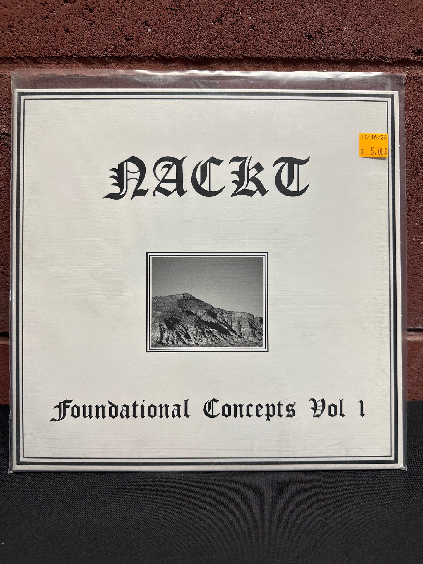 Used Vinyl:  Nackt ”Foundational Concepts Vol. 1” 10"