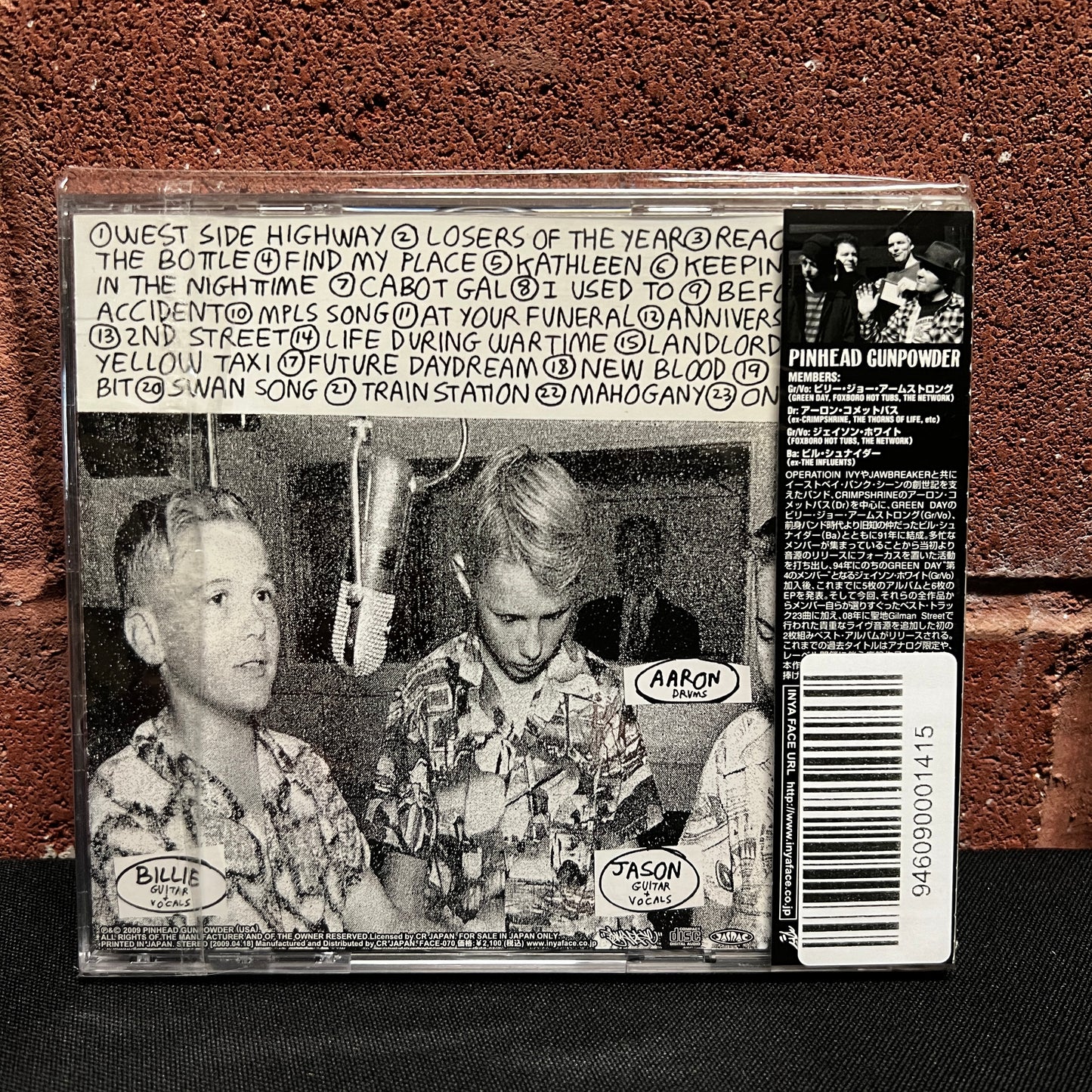 Used CD: Pinhead Gunpowder "Kick Over The Traces" 2xCD (2009 Japanese Press w/ Bonus Disc!)