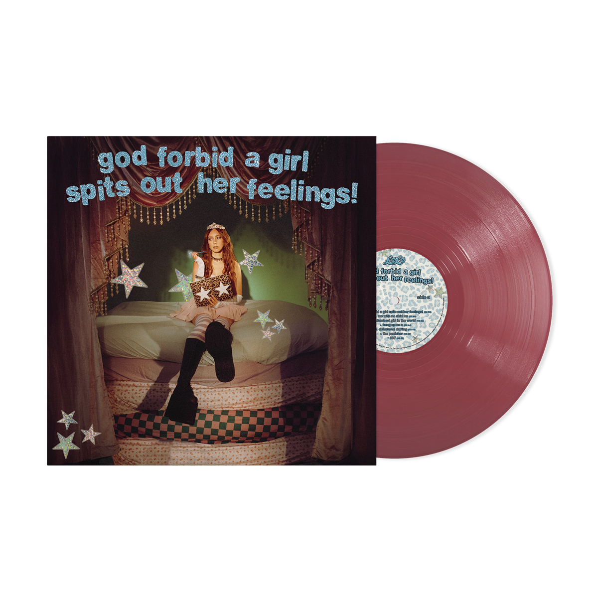 PRE-ORDER: LOLO "god forbid a girl spits out her feeling!" LP (Fruit Punch Vinyl)