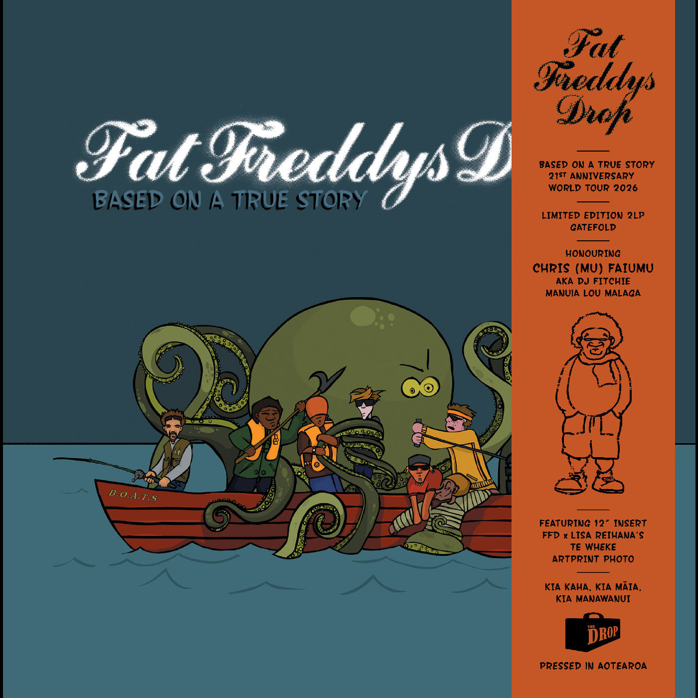 PRE-ORDER: Fat Freddy’s Drop "Fat Freddy's Drop Title: Based On A True Story - 21st Anniversary Edition" LP