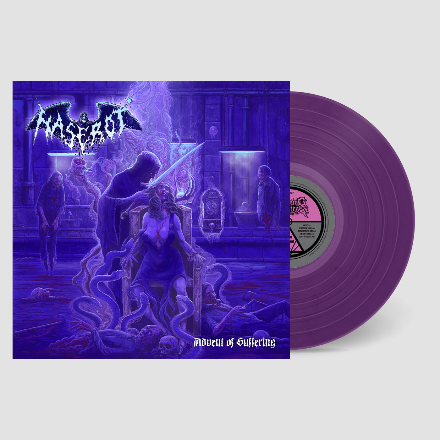 PRE-ORDER: Haserot "Advent Of Suffering" LP (Purple Vinyl)