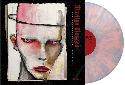 Marilyn Manson "One Assassination Under God - Chapter 1" LP (Pink & Blue Splatter Vinyl)
