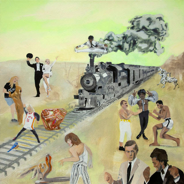 PRE-ORDER: V/A "Let’s Go Dancing: Stopped A Freight Train With A Grain of Sand" LP (Translucent Highlighter Yellow Vinyl)