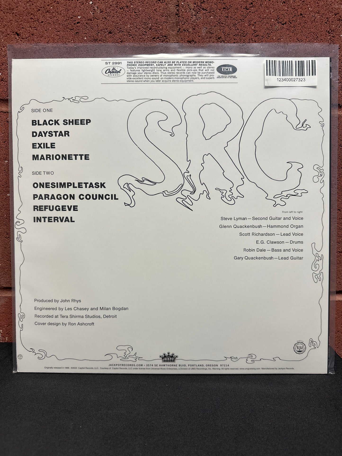 Used Vinyl:  SRC ”SRC” LP