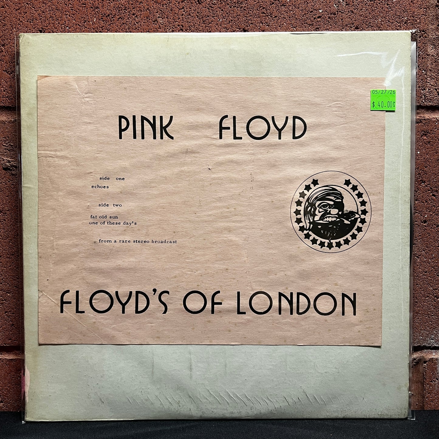 Used Vinyl: Pink Floyd "Floyd's Of London" LP (1974 US Issue)
