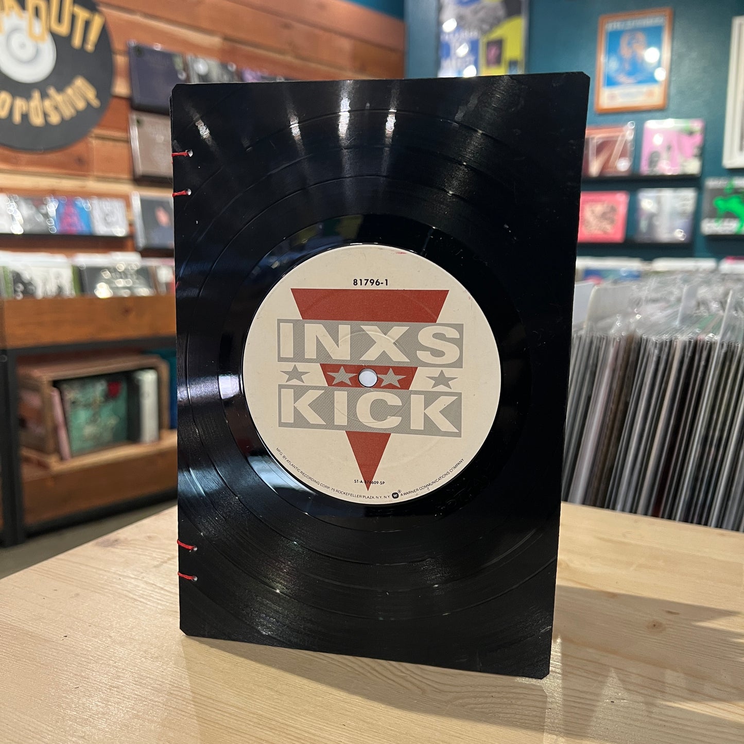 INXS Recycled Vinyl Journal