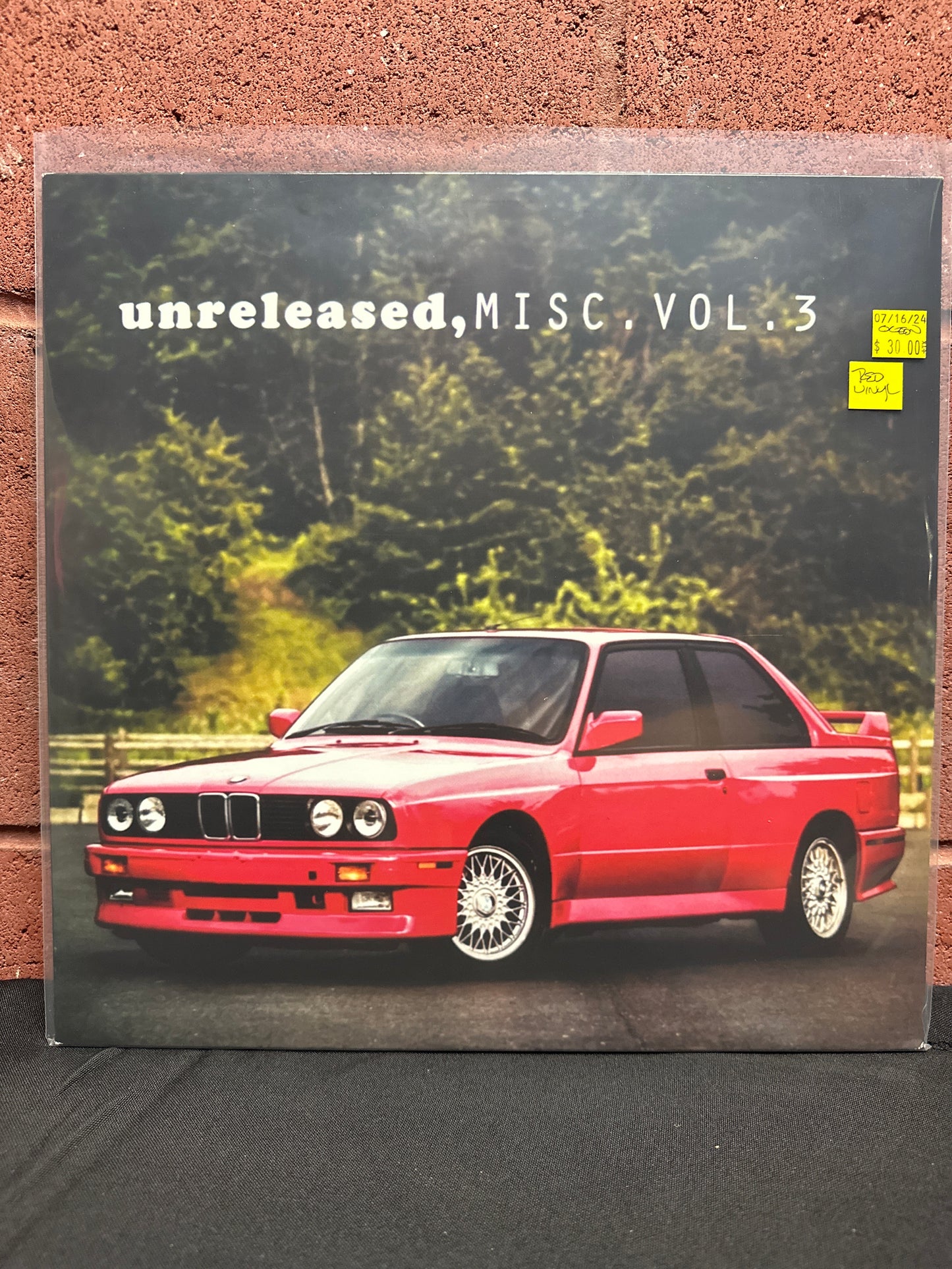 Used Vinyl: Frank Ocean "Unreleases, Misc. Vol.3" 2xLP (Red Vinyl)